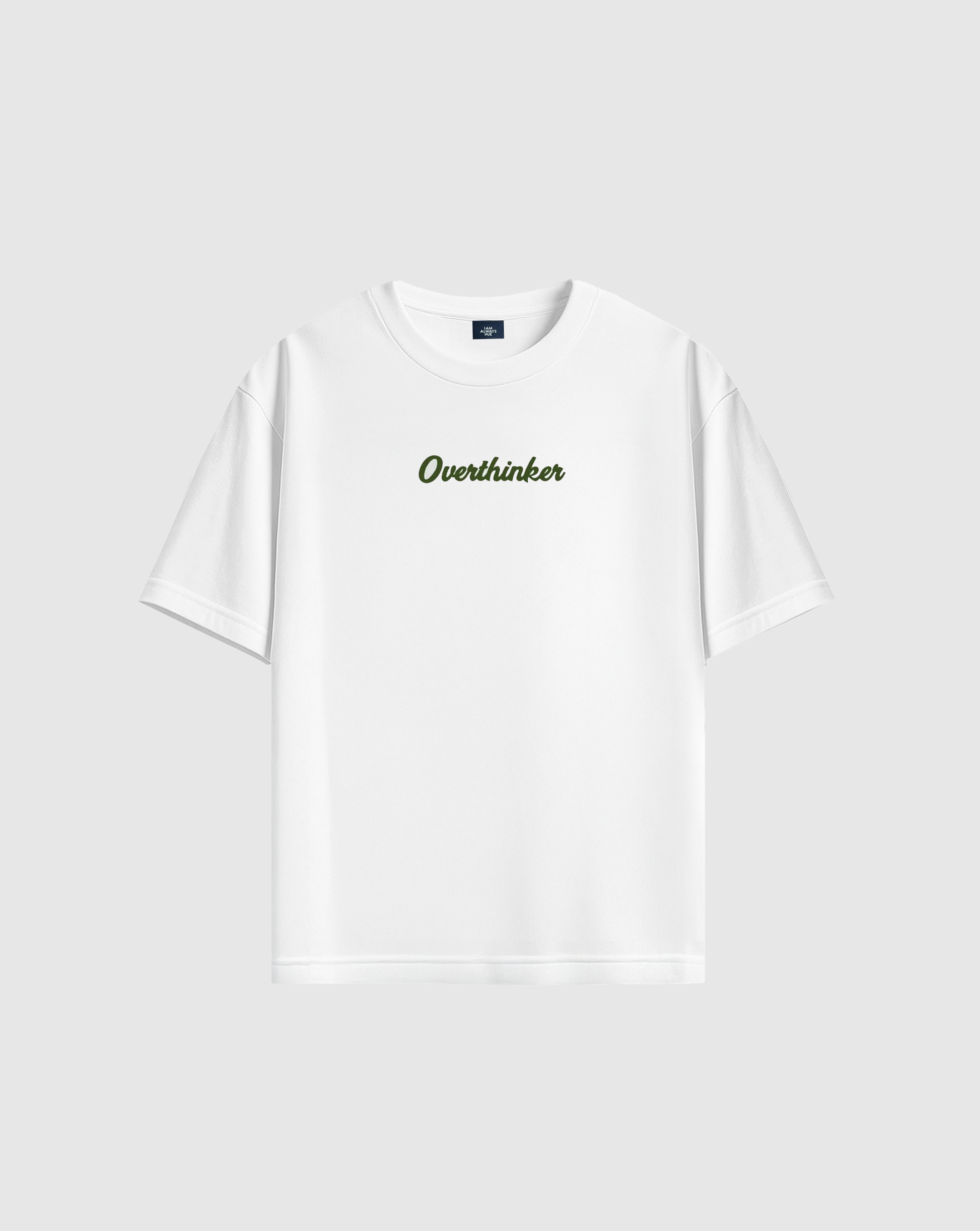 Overthinker Tee White