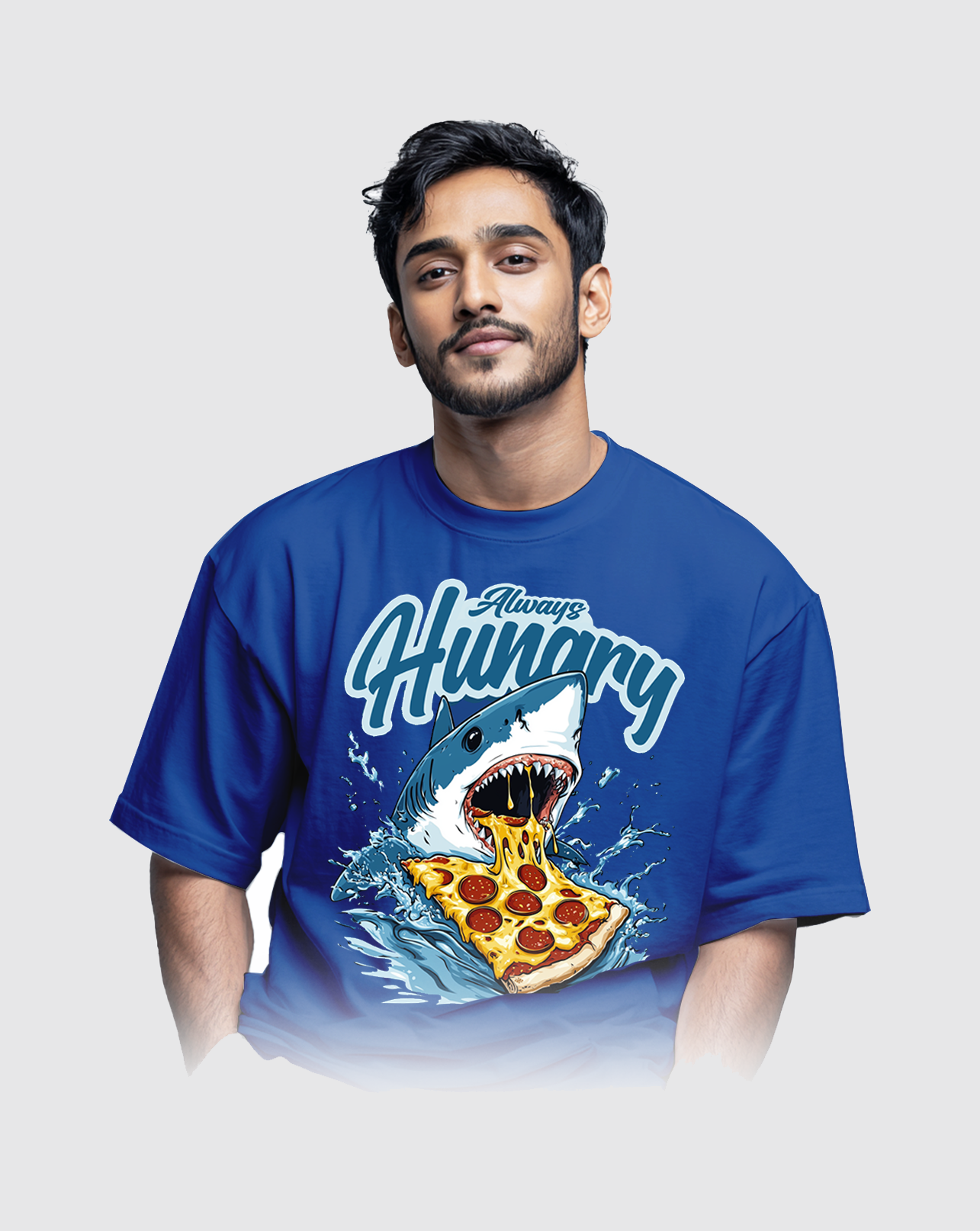Blue Always Hungry Tee