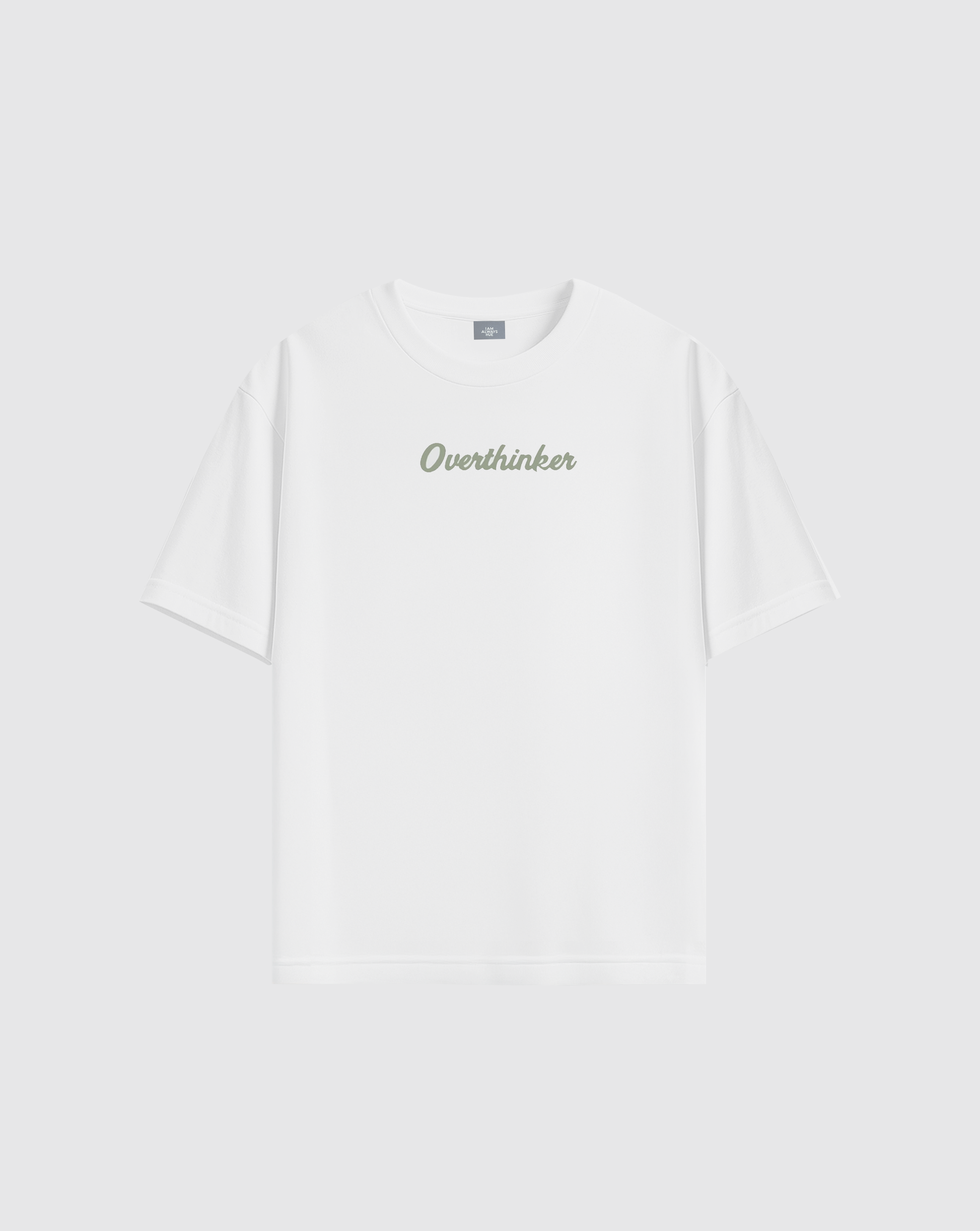 Overthinker Tee White
