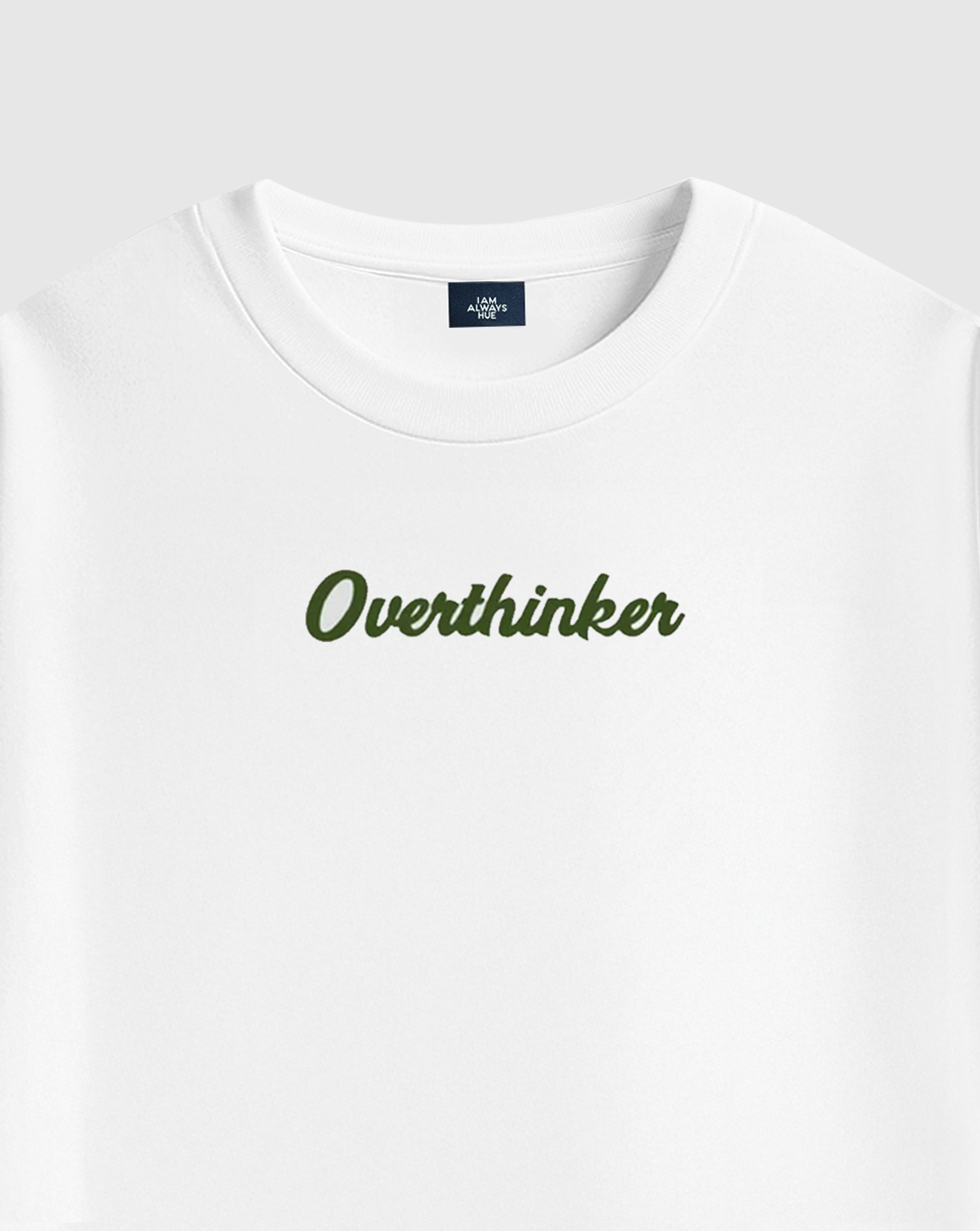 Overthinker Tee White